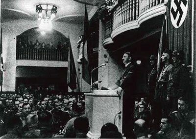 Выступление Гитлера в Бюргербройкеллер