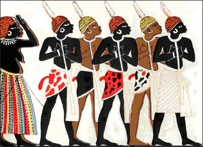 Примеры эфиопских и египетских народных типов