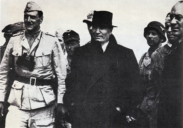 Nach der Befreiung Mussolinis
